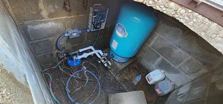 Well water filter in Dayton, OH.